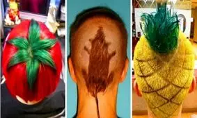 مدل موهای بسیار عجیب که مردم برای جلب توجه انتخاب کرده اند