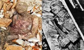 جنازه مومیایی شده رضاشاه کجاست؟