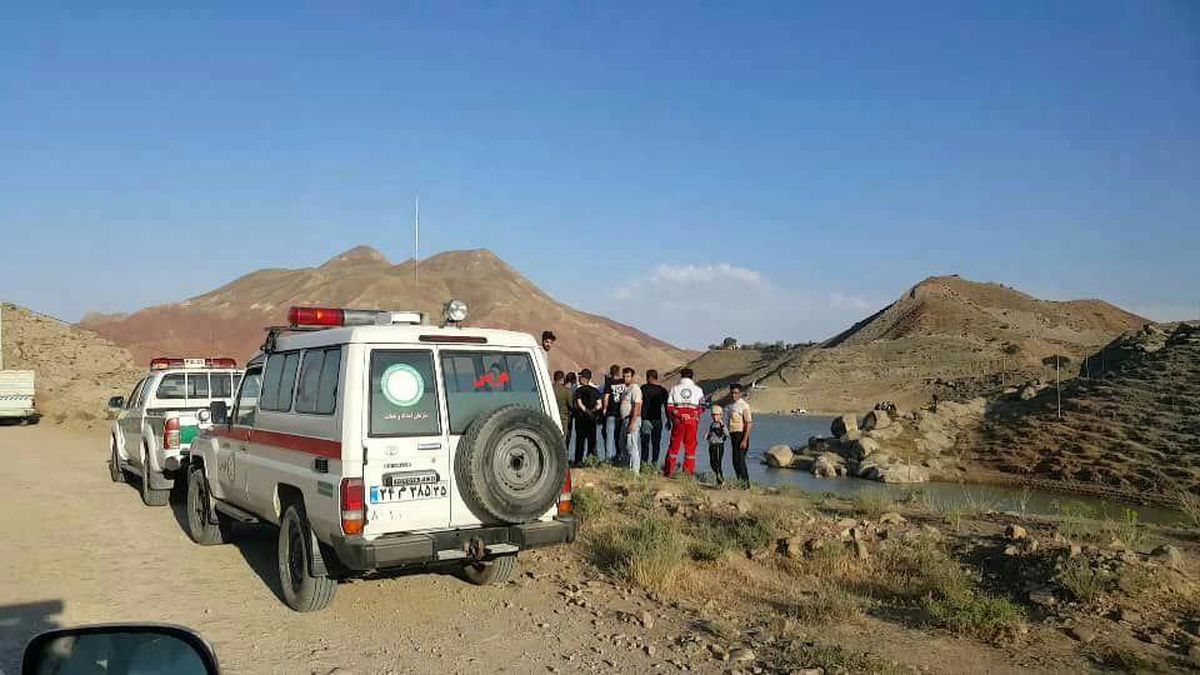 غرق شدن یک نفر در سد خاکی کالپوش