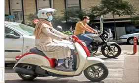 زنان موتورسوار پشت خط قانون