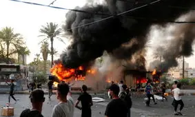 معترضان عراقی نهادهای دولتی در شرق این کشور را تعطیل کردند