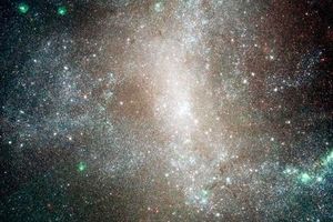 تصویر باشکوه یک کهکشان مارپیچی از نگاه دوربین هابل