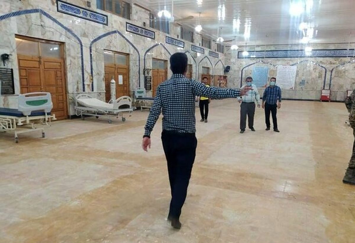کار کروناییهای برازجان به حسینیه کشید