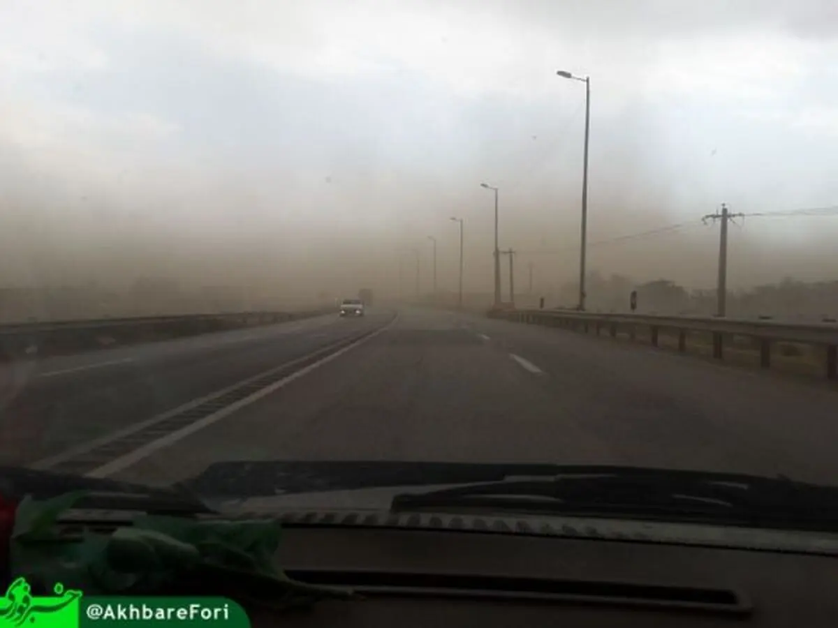 توفان نمک در ارومیه