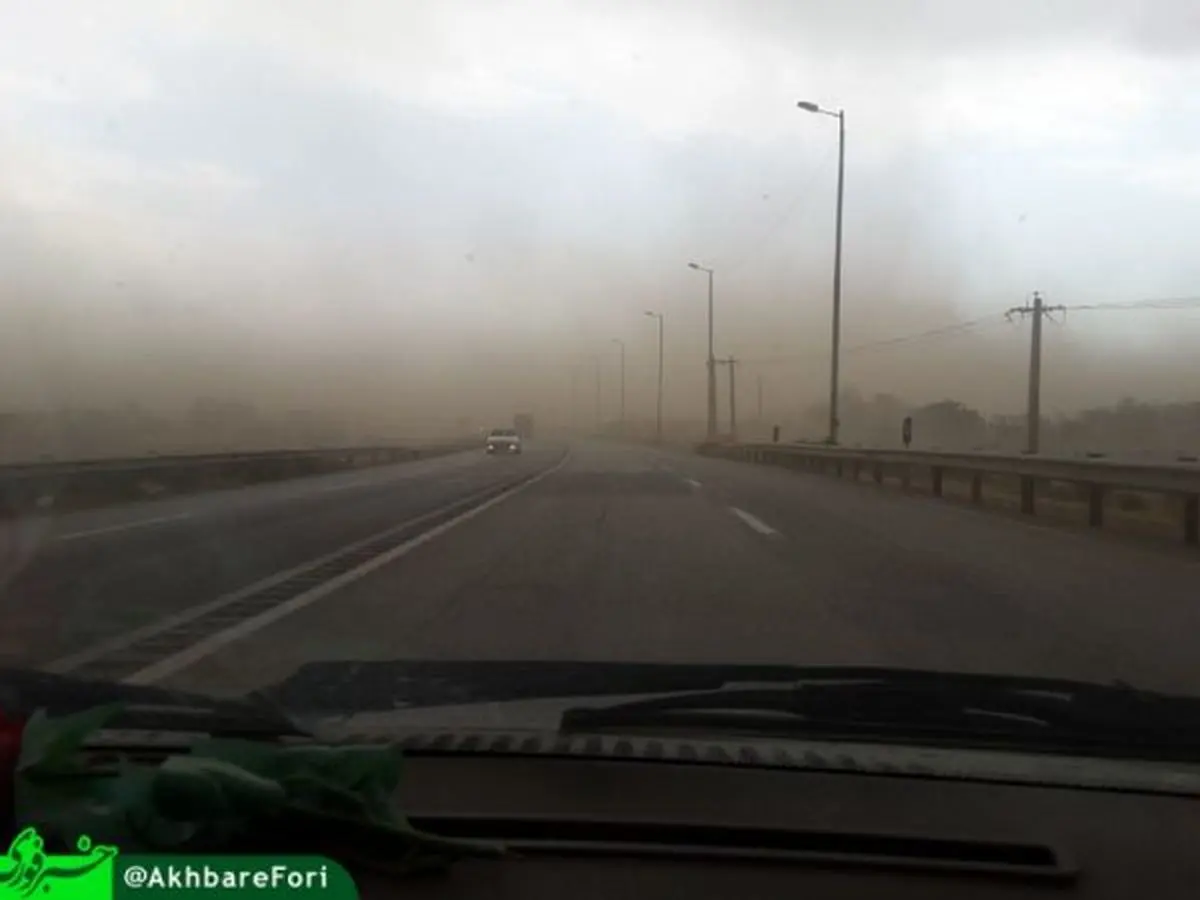 توفان نمک در ارومیه