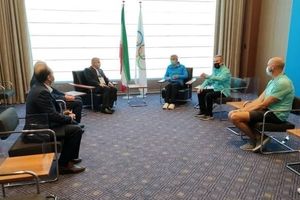  دیدار صالحی امیری با رئیس کمیته بین‌المللی المپیک/عکس