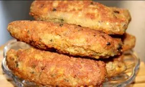 طرز تهیه کتلت لپه غذای ساده و خوشمزه