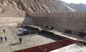 پیشرفت فیزیکی سد باغان به ۵۵ درصد رسید/ آبگیری در سال جاری
