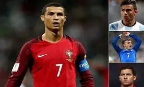 ۲۴ نامزد کسب عنوان بهترین فوتبالیست سال دنیا معرفی شدند+عکس