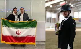 اختلاف پدر و مادر بر سر مهریه، دختر سوارکار ۱۲ ساله را ممنوع الخروج کرد / سارا پور عظیمای از مسابقات جهانی سوارکاری بازماند