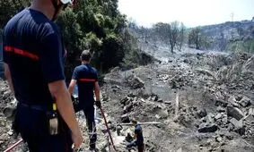 آتش سوزی در یونان ۲۰ خانه را خاکستر کرد