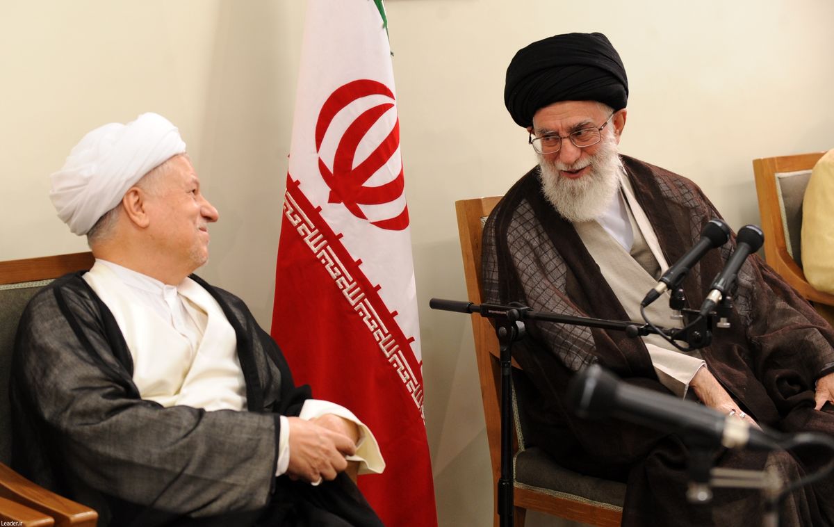 اختلاف‌نظر هاشمی رفسنجانی و رهبر انقلاب درباره‌ رابطه‌ ایران و آمریکا/ ویدئو