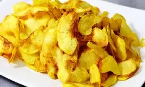 طرز تهیه چیپس سیب زمینی خانگی