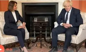 بوریس جانسون در دیدار با رهبر اپوزیسیون بلاروس: انگلیس طرف شماست