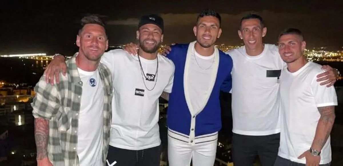 بازی کردن مسی با اعصاب آبی اناری ها/ عکسی که جنجالی شد