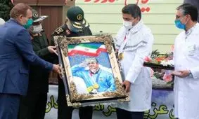 با حضور فرمانده کل سپاه؛ مراسم تجلیل از جواد فروغی، قهرمان المپیک برگزار شد