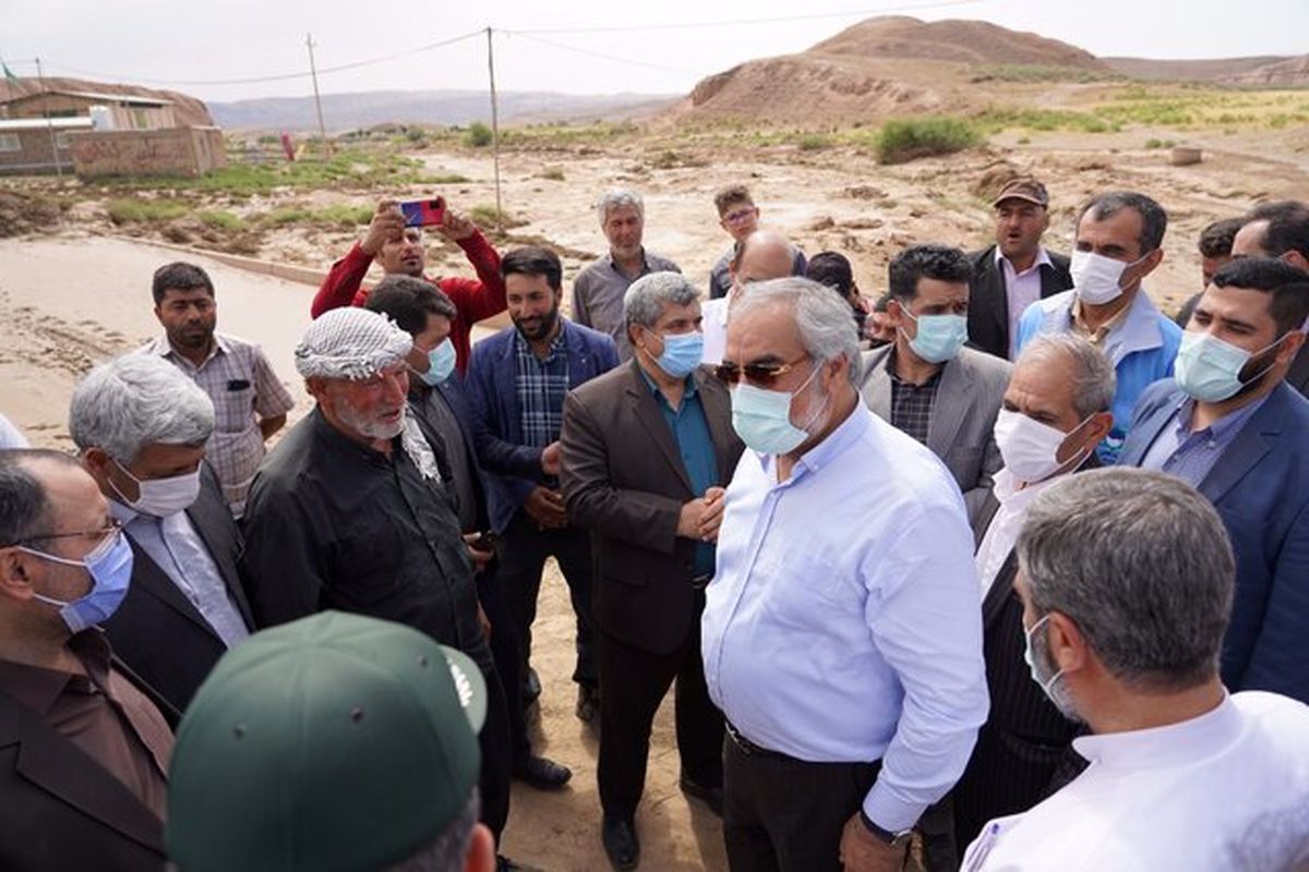 ۲۰ روستای شهرستان بیجار در اثر سیل دچار خسارت شدند + عکس