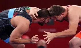 چه کسانی به نیمه‌نهایی اوزان ۷۴ و ۱۲۵ کیلوگرم کشتی آزاد المپیک راه یافتند؟