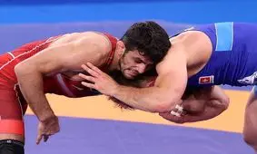 طلا از چنگ امید اول ایران پرید/ حسن یزدانی باز هم مغلوب «تیلور» شد