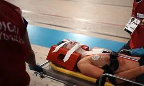 کار دوچرخه سوار هلندی به بیمارستان کشید