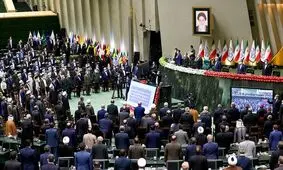 عکسی از گزینه معاون اولی رئیسی در صف اول مراسم تحلیف/ نماینده اروپا پشت اسماعیل هنیه نشست