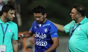 خبر بد برای استقلالی‌ها/ستاره آبی پوشان ۴ هفته دور از میادین فوتبال