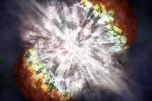 رصد لحظات ابتدایی انفجار یک ابرنواختر برای اولین بار