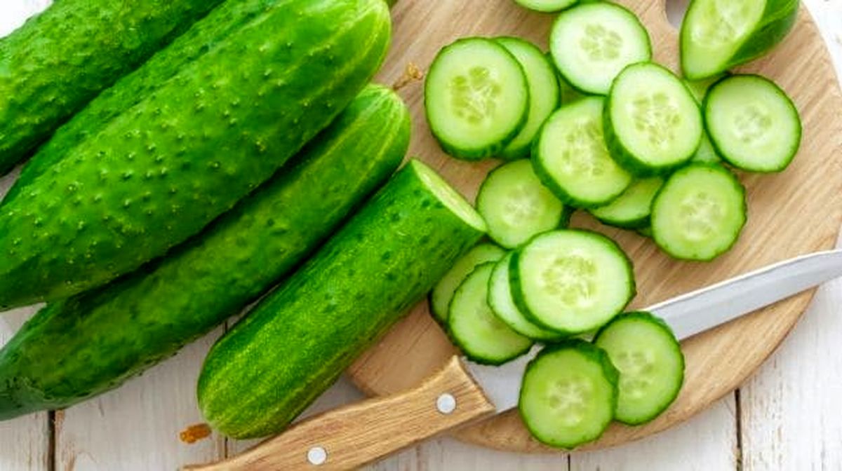 چاق شدن صورت با مصرف خیار