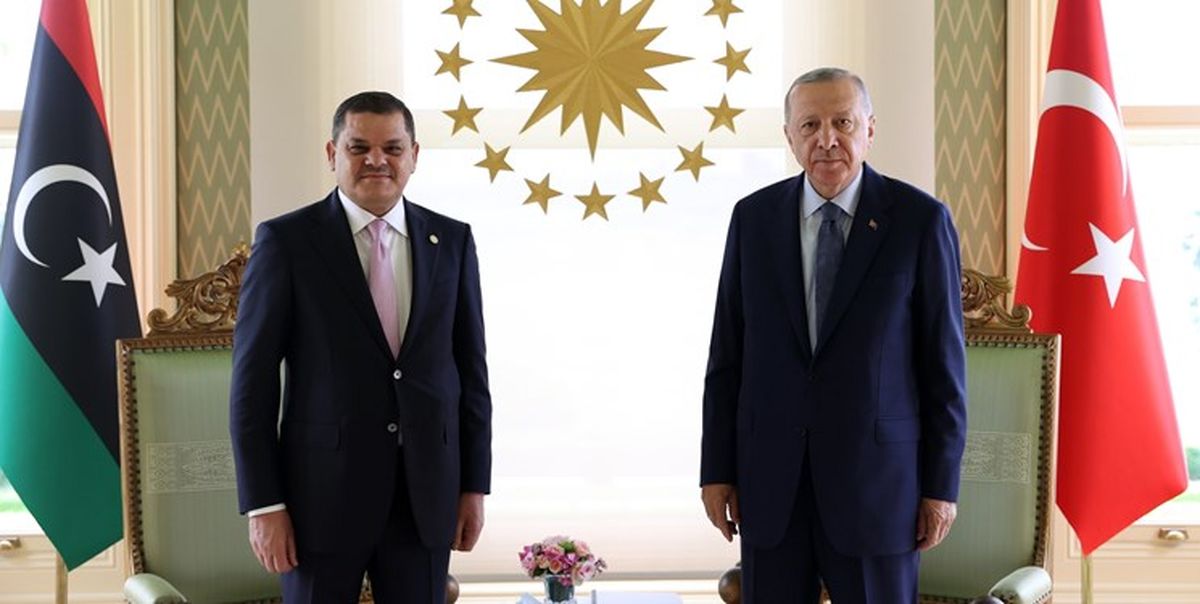 دیدار اردوغان و نخستوزیر لیبی پشت درهای بسته