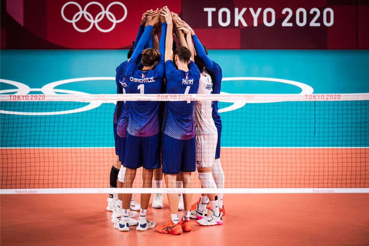 تاریخ سازی والیبال فرانسه در المپیک/ «خروس‌ ها» طلایی شدند
