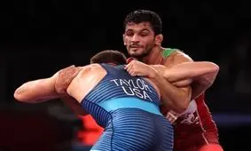 همسرم عکس کشتی ما را برایم فرستاد/ عاشقانه دیوید تیلور برای حسن یزدانی