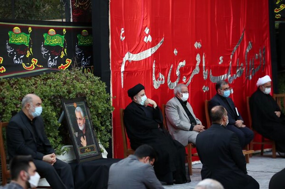 مراسم عزاداری روز تاسوعای حسینی(ع) با حضور رئیس‌جمهور برگزار شد