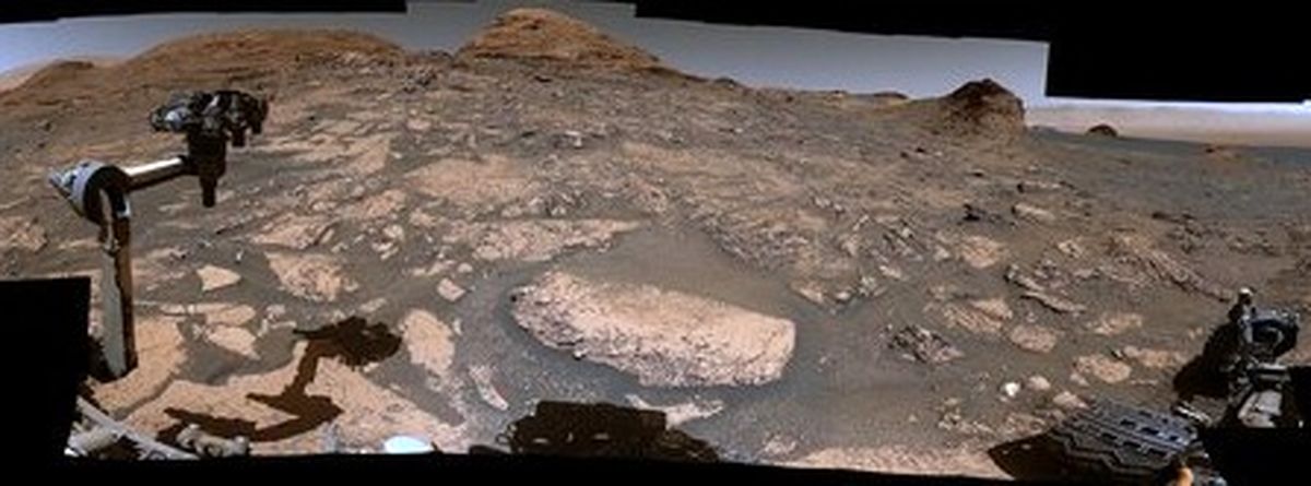 سنگ‌های مریخ از نگاه کاوشگر "کنجکاوی"