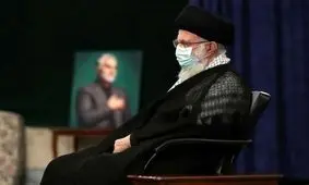 مراسم عزاداری شب شهادت حضرت امام سجاد علیه‌السلام در حضور رهبر انقلاب برگزار شد