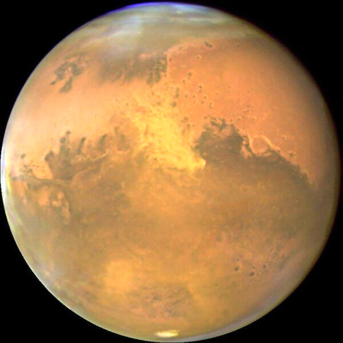 طوفان های گرد و غبار مریخ را خشک کرده‌اند