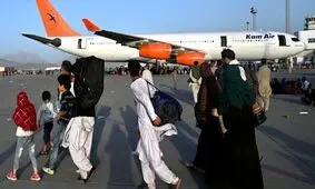 احتمال بکارگیری پروازهای تجاری آمریکا برای کمک به عملیات خروج از افغانستان
