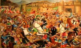 توریست ها بیشتر از خودمان مشتری نقاشی قهوه خانه ای هستند!