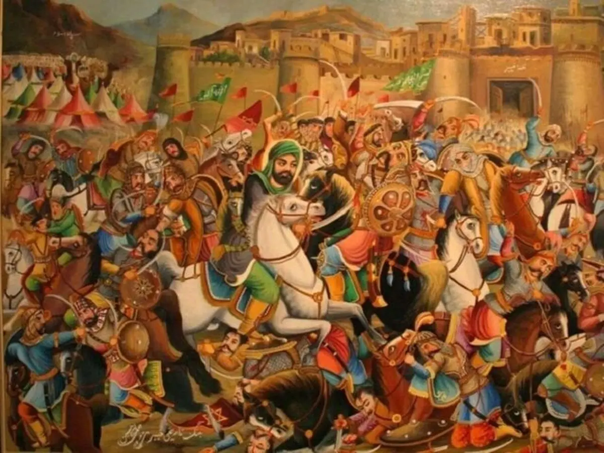 توریست ها بیشتر از خودمان مشتری نقاشی قهوه خانه ای هستند!