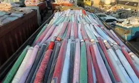 ۱۰۰ میلیاردریال پارچه قاچاق در استان بوشهر کشف شد