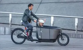دوچرخه برقی خانوادگی/ تصاویر