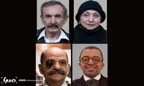 گریم جالب بازیگران فیلم کوزوو + عکس