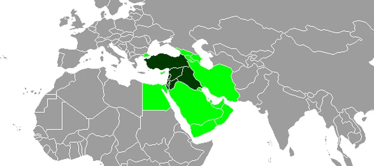 خاور نزدیک کجاست؟