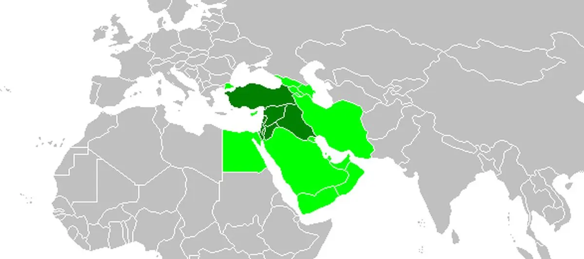 خاور نزدیک کجاست؟
