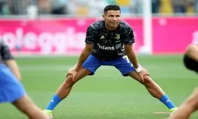 رونالدو تمرینات یوونتوس را ترک کرد