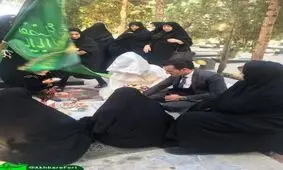 آغاز زندگی مشترک با حضور بر سر مزار شهید گمنام