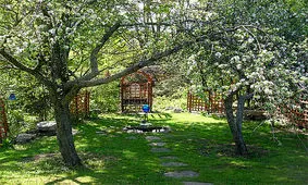 داستان آموزنده مرد تاجر و باغ زیبا