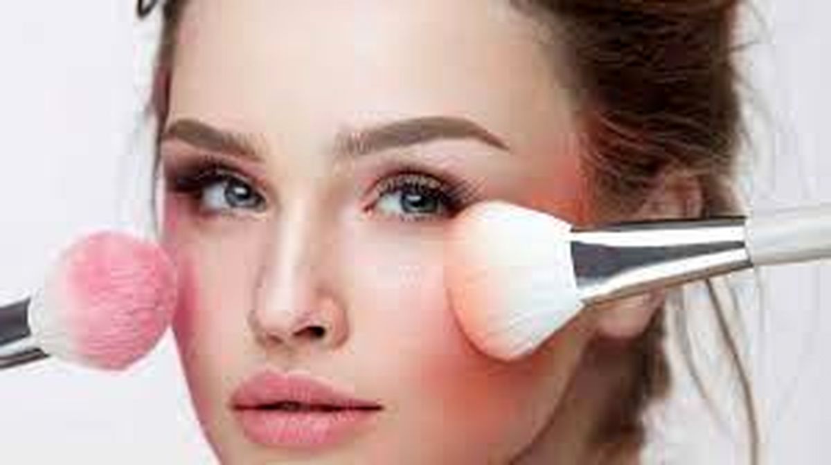 انواع رژگونه/ نکاتی حرفه ای برای جلوه دادن شکل صورت