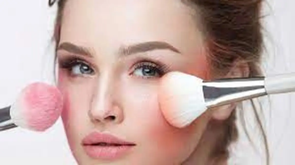 انواع رژگونه/ نکاتی حرفه ای برای جلوه دادن شکل صورت
