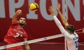 پیروزی مقتدرانه تیم والیبال نوجوانان ایران برابر جمهوری چک