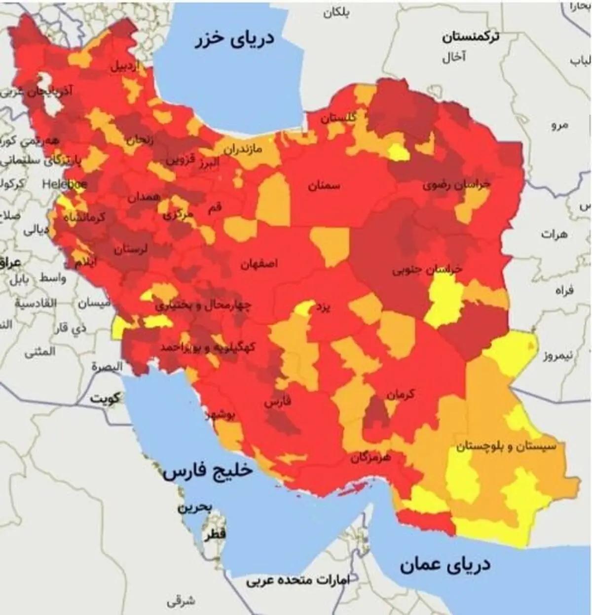 بار دیگر کرونا در کردستان رکورد زد/ شناسایی ۵۴۷ بیمار جدید مبتلا به کرونا
